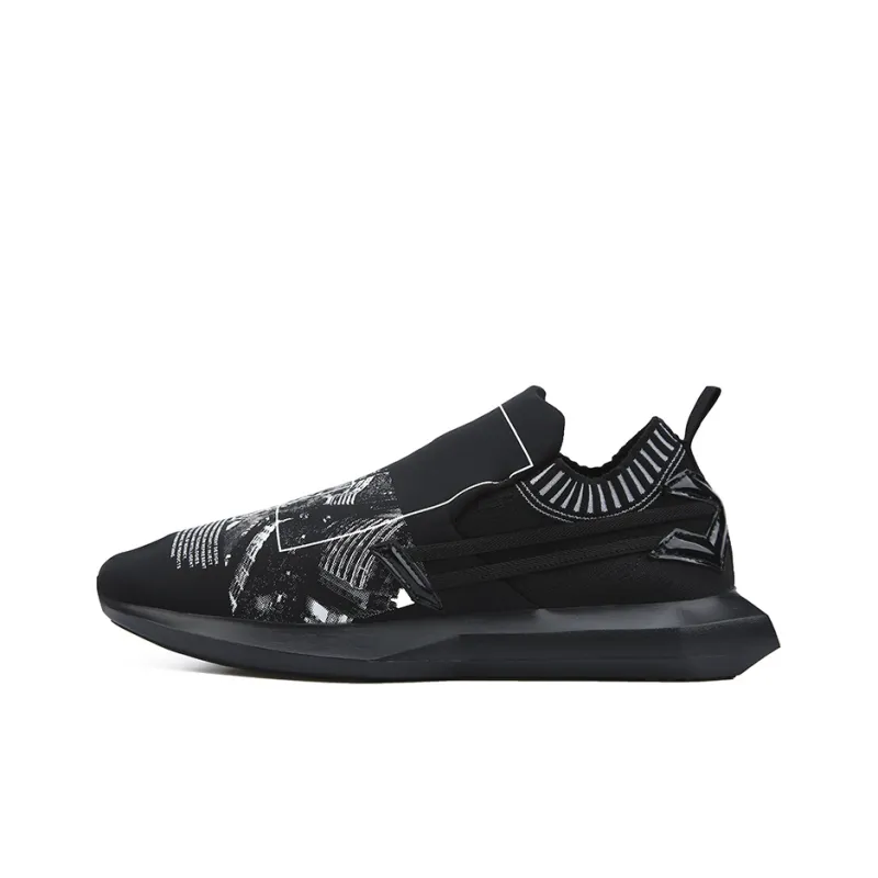 NORVINCY Running Shoes Unisex Low Top Black-0
