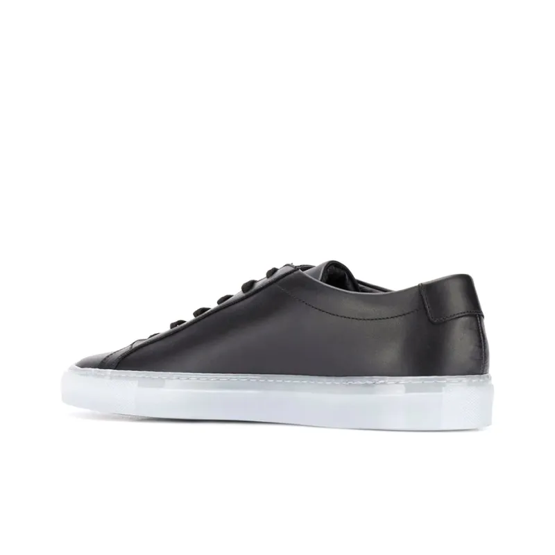 COMMON PROJECTS Achilles Low 'Black Transparent White Sole'-3