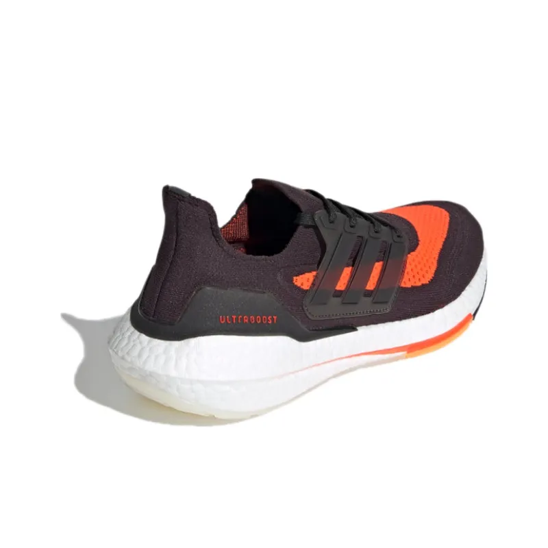 Adidas Ultra Boost 21 Carbon Solar Red-3