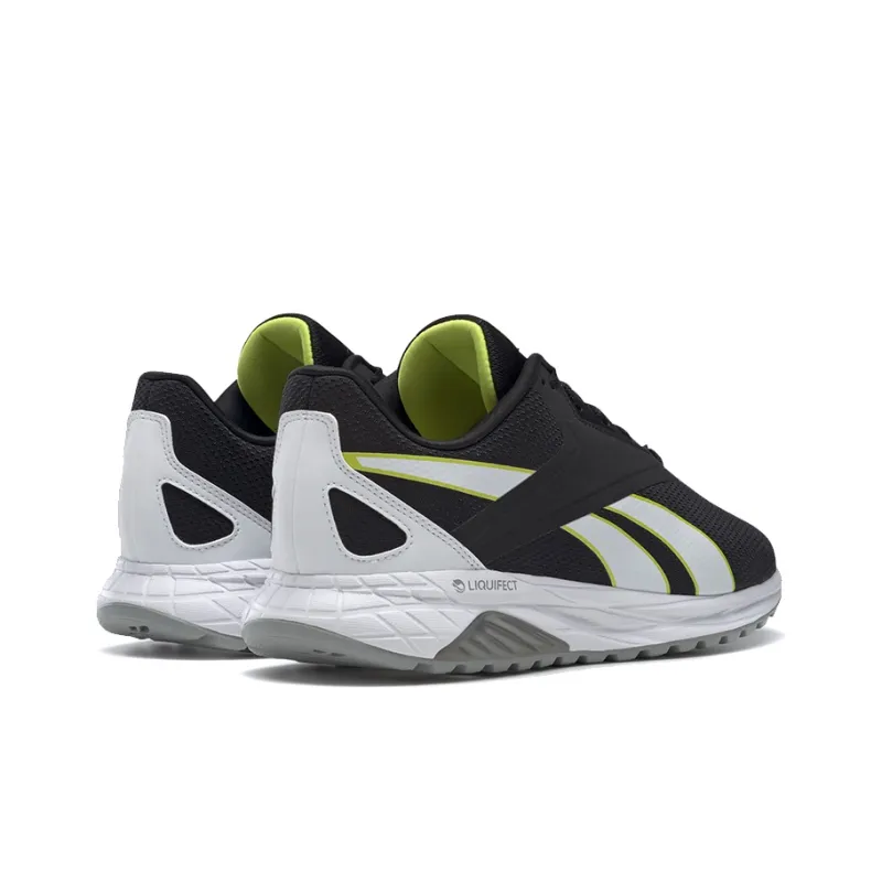 Reebok Liquifect 90 Cushioned Anti-Slip And Wear-Resistant Lightweight Casual Running Shoes Men's Black White-2