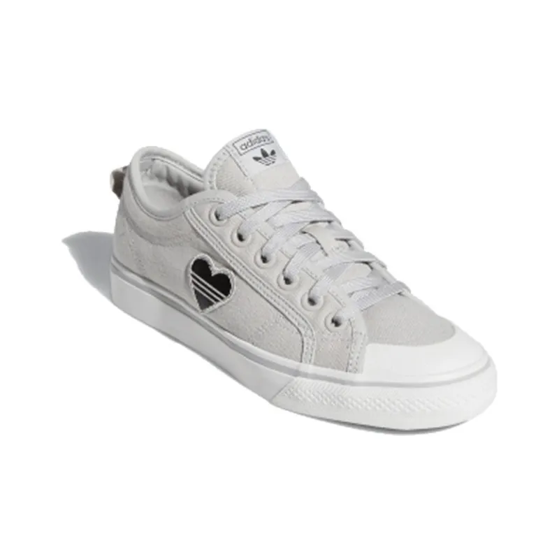 Adidas Nizza Trefoil Grey Two Women's-1
