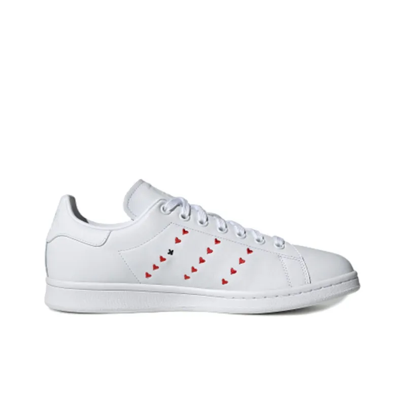 Adidas Stan Smith Heart Stripe Red-1