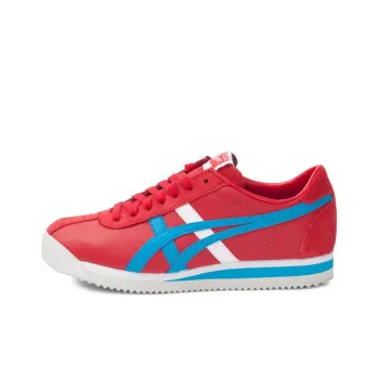 Onitsuka Tiger Corsair Abrasion Resistant Low Top Casual Shoes Unisex Red Blue White