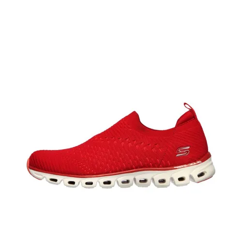 Skechers Glide Step Casual Shoes Women's Low-Top Red