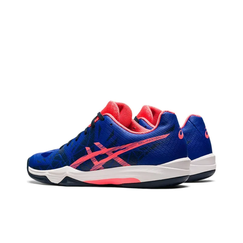 Asics Gel-Fastball Breathable Wear-Resistant Slip-Resistant Low-Top Running Shoes Women's Dark Blue Pink Multicolor-3