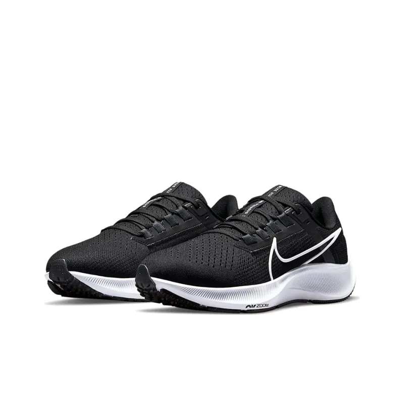 Nike Air Zoom Pegasus 38 Black White Women's-2