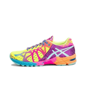 Asics Gel-Noosa Tri 9 Anti-Slip Wear-Resistant Low-Top Running Shoes Women's Yellow Multicolor