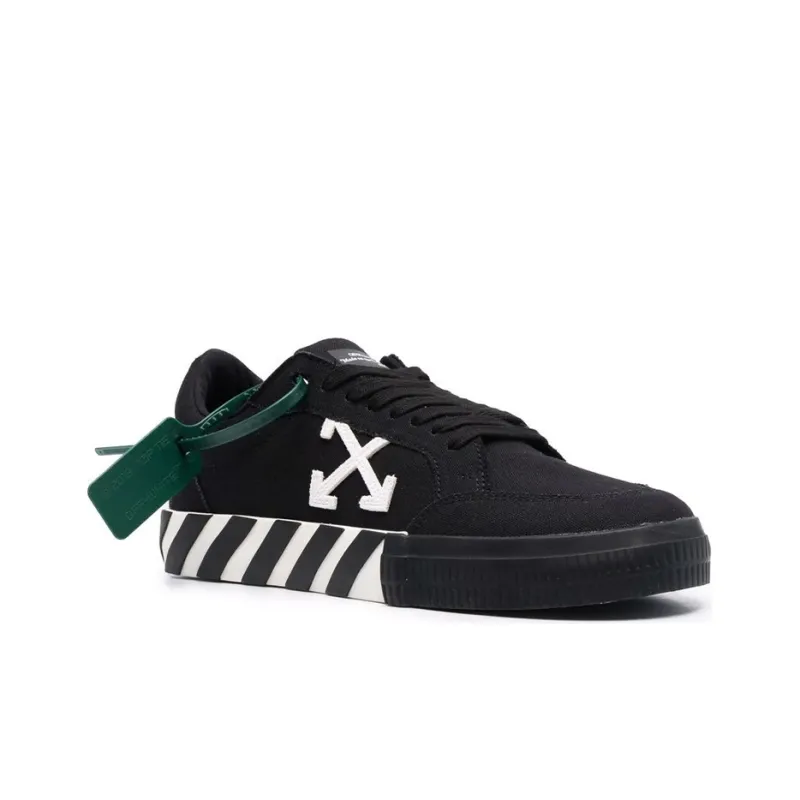 OFF WHITE Vulc Low Canvas Black White-2
