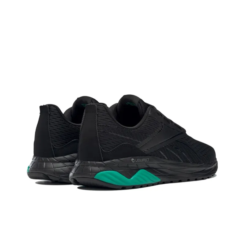 Reebok Liquifect Running Shoes Men Low Top Starry Sky Black/green-3