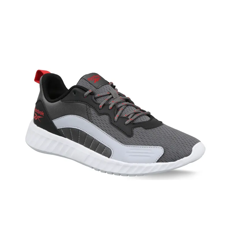 Reebok Off Roader Cushioning Anti-Slip And Wear-Resistant Low-Top Running Shoes Men's Gray White Red-2