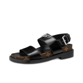 LOUIS VUITTON Crossroads Sandals 'Black' Women's