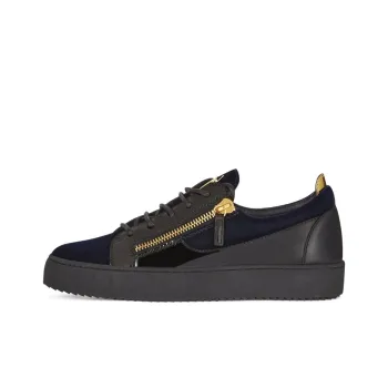 Giuseppe Zanotti Frankie Zip Detailed Lace Up Trainers