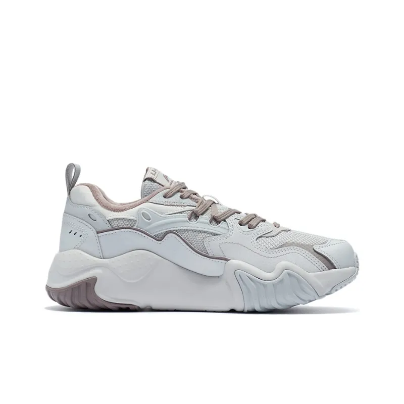 LiNing Cat Paw Lite Low Top Running Shoes Men's Antarctic Gray Color-1