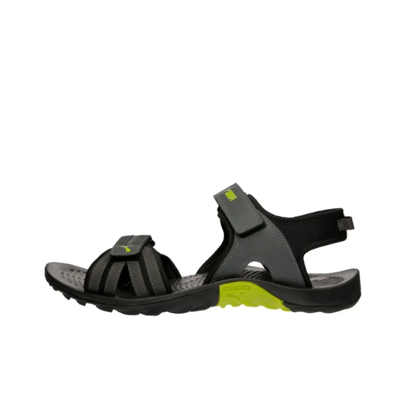 PUMA Nova Beach Sandals Unisex Gray/Green-0