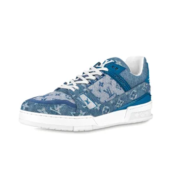 LOUIS VUITTON Trainer Sneakers 'Denim Monogram'