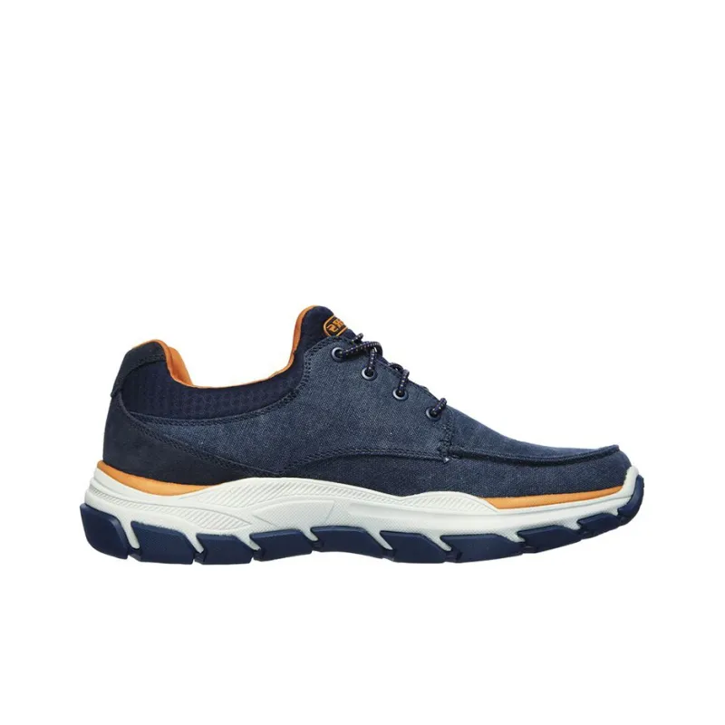 Skechers Respected Running Shoes Men Low-Top Marine Blue-1