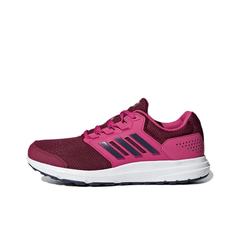 Adidas Galaxy 4 Running Shoes Women's Low-Top Rose Red-0