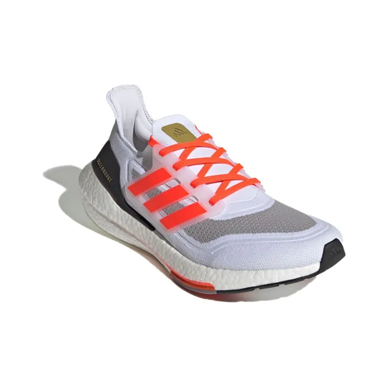 Adidas UltraBoost 21 'White Solar Red'-2