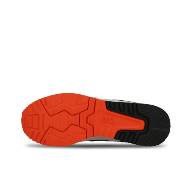 Asics Gel-Lyte 3 Anti-Slip Wear-Resistant Low-Top Running Shoes Men's Black Orange-4