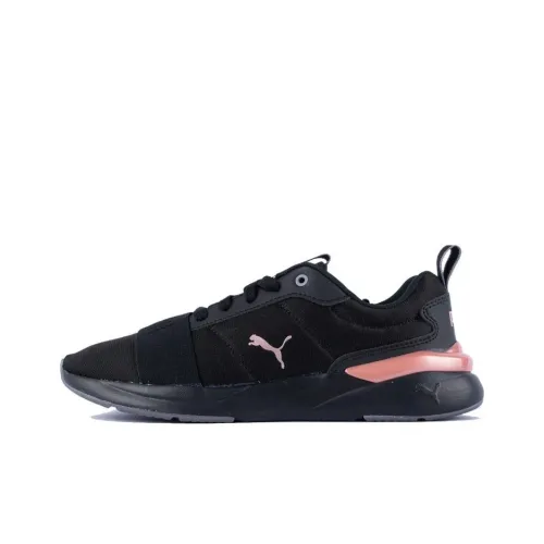 PUMA Rose Plus Running Shoes Women's Low-Top Black/Cherry Blossom Pink