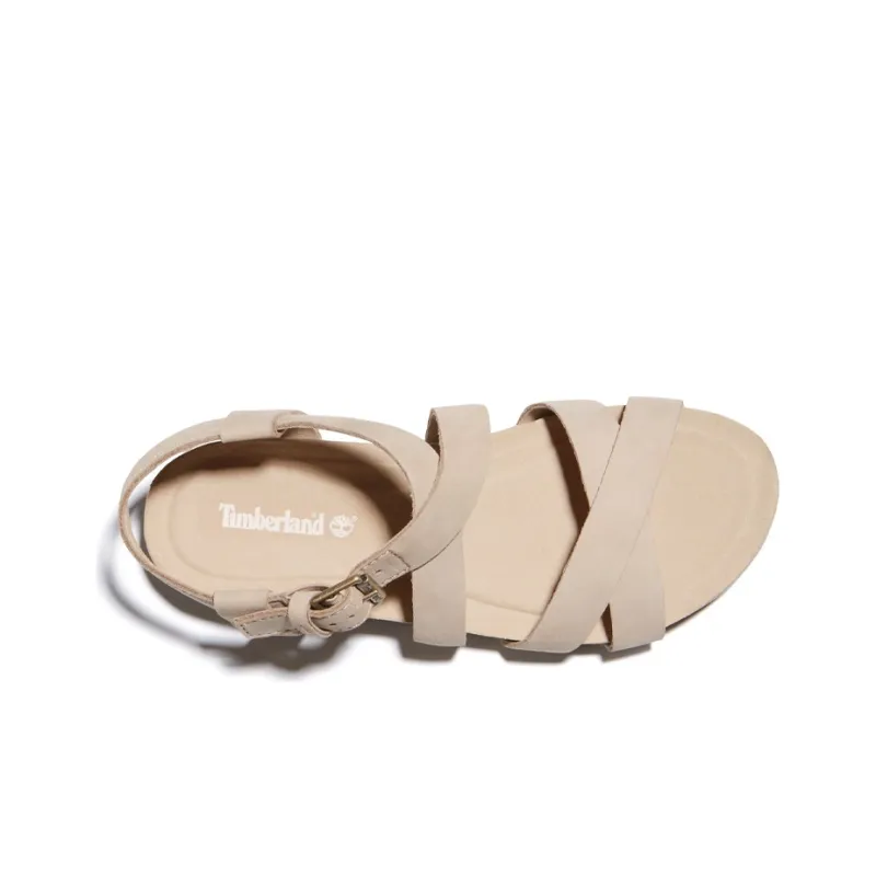 Timberland Malibu Waves Beach Sandals Women's Light Beige-2