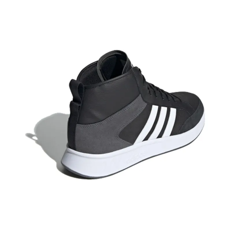 Adidas Neo Court80s Mid Black-2
