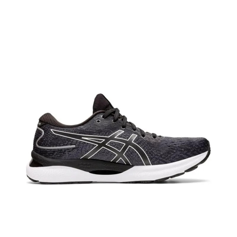 Asics Gel Nimbus 24 2E Wide 'Black White'-1