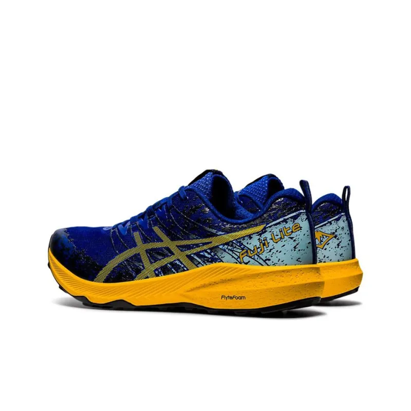 Asics Fuji Lite 2 Monaco Blue Sunflower-3