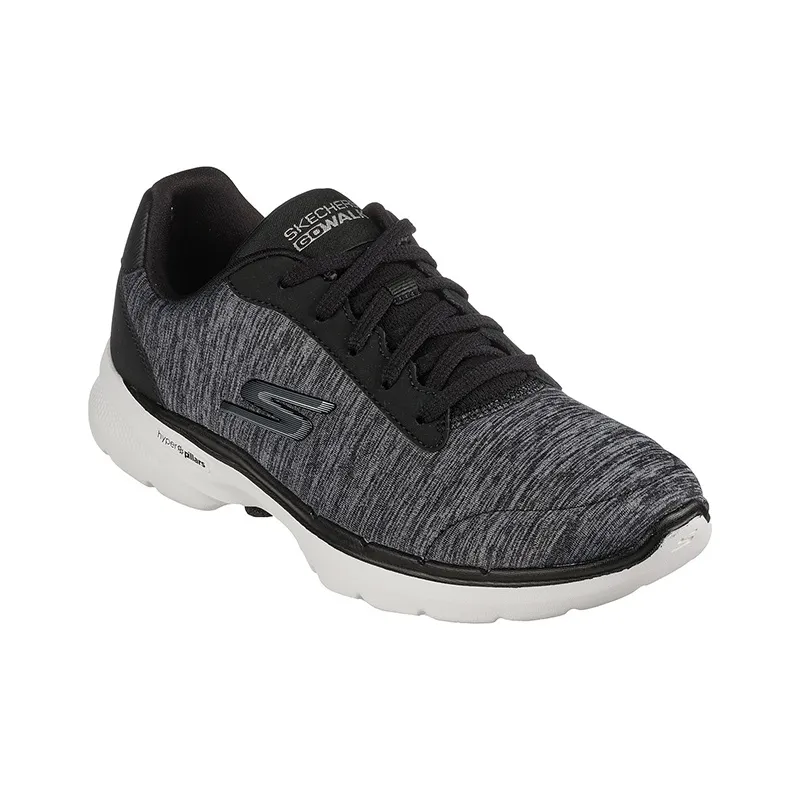 Skechers Go Walk 6 - Magic Melody Anti-Slip Wear-Resistant Low-Top Casual Shoes Women's Black-2