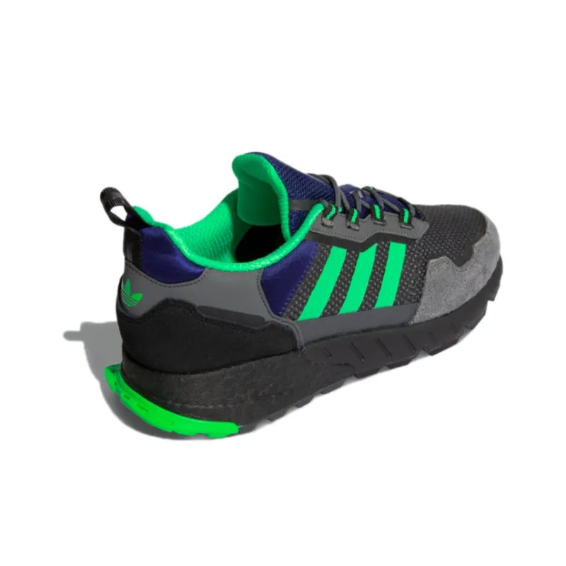 Adidas Zx 1K Boost 'Grey Screaming Green'-3