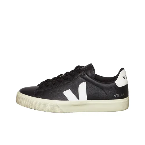 VEJA Campo Skateboard Shoes Unisex Low-Top Black