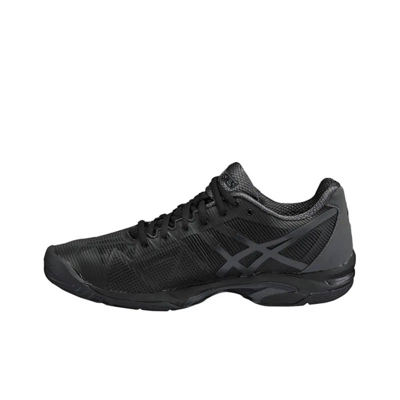 Asics Gel-Solution Speed 3 Oc Wear-Resistant Low-Top Running Shoes Men's Black-0