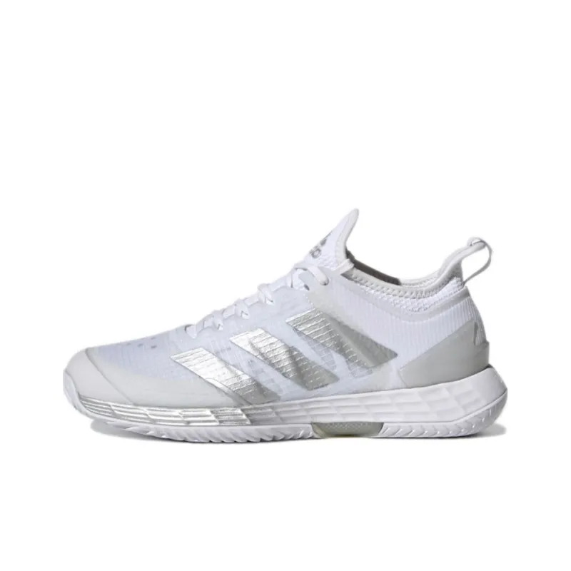 Adidas Adizero Ubersonic 4 White Silver Metallic Women's-0