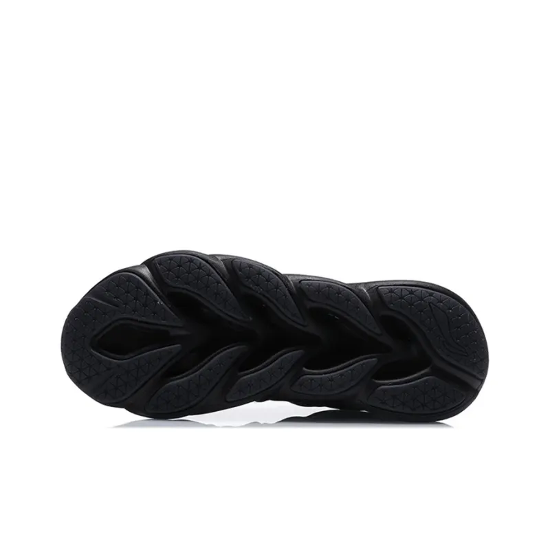LiNing Arc ACE Cushioning Breathable Lightweight Rebound Low Top Running Shoes Women's Black-4