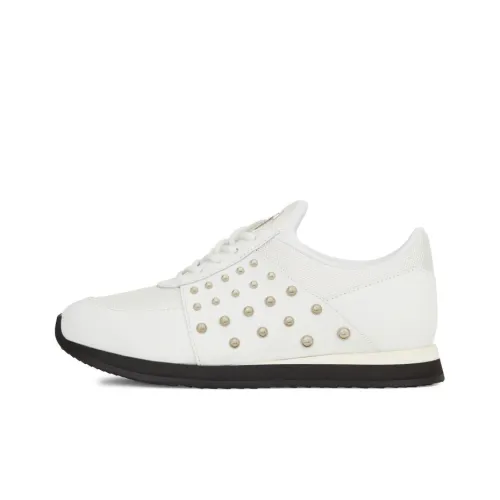 Giuseppe Zanotti/GZ Jimi New Running Cushioned Wear-Resistant Breathable Lightweight Low-Top Casual Shoes Men's White