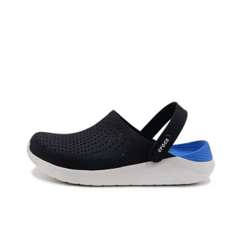 Crocs LiteRide Outdoor Flat Heel Sports Blue Sandals