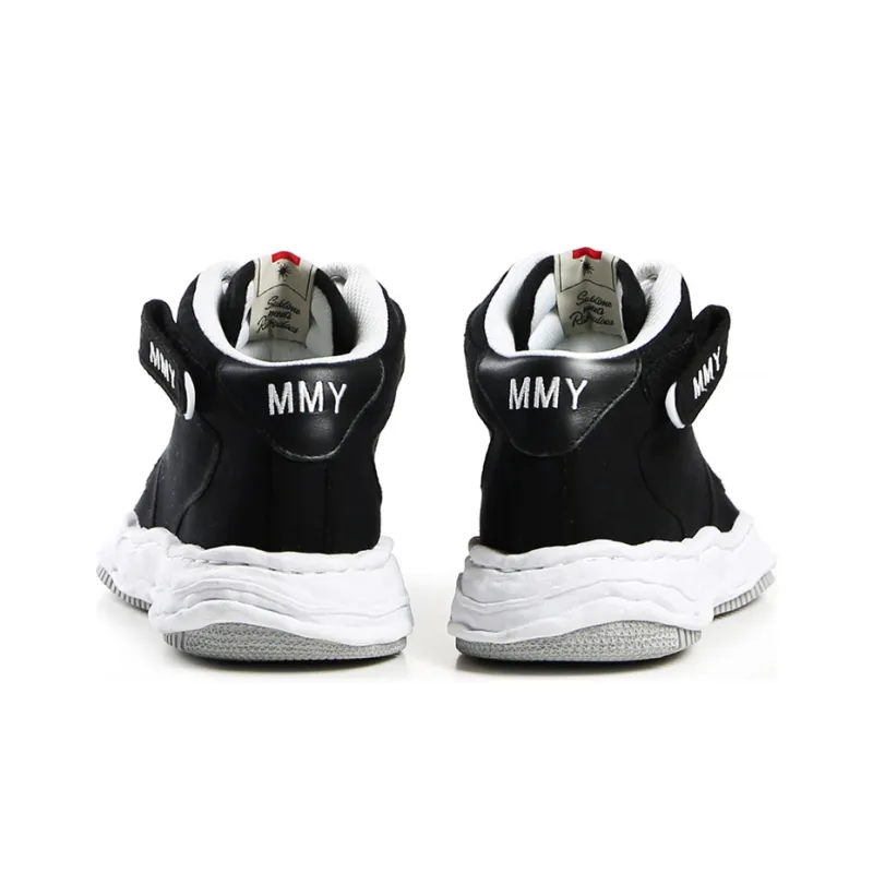 Maison MIHARA YASUHIRO Embroidered-logo Hi-top Sneakers-5