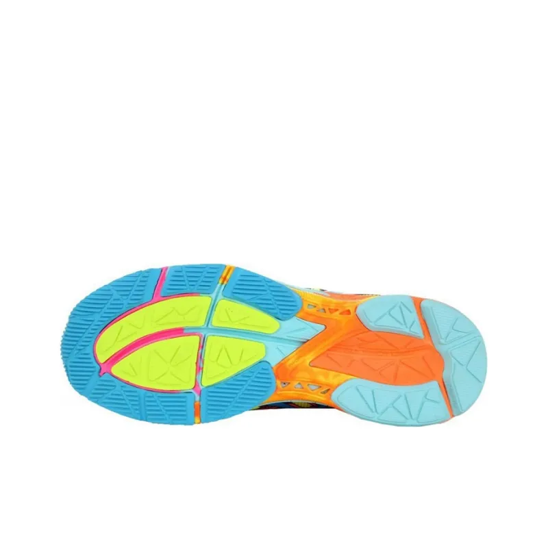 Asics Gel-Noosa Tri 10 Wear-Resistant Low-Top Running Shoes Women's Yellow Blue-3
