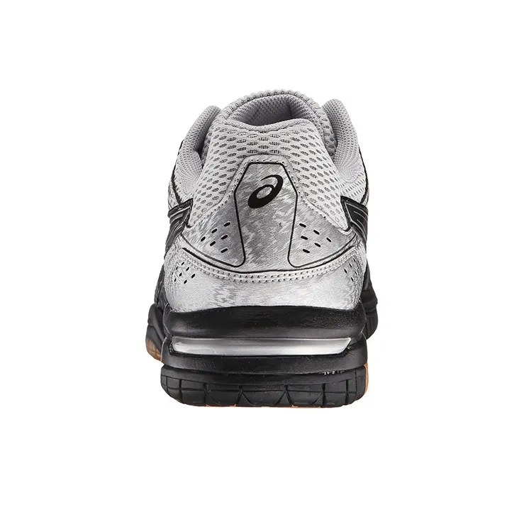 Asics Gel-Rocket 7 Wear-Resistant Low-Top Running Shoes Men's Black Gray-3