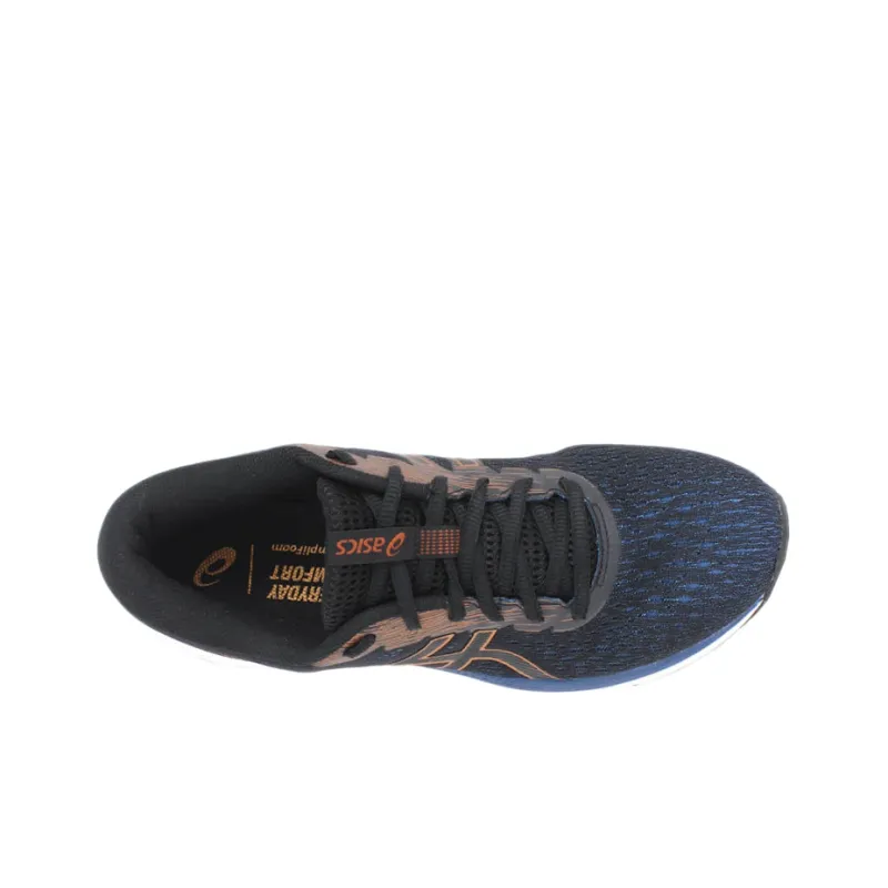Asics Gel-Excite 7 Durable Breathable Low-Top Running Shoes Men's Blue Orange-4
