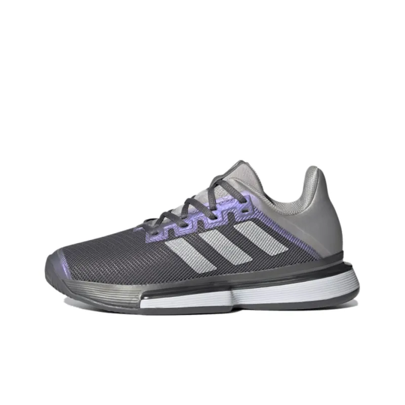 Adidas Solematch Bounce Grey Women's-0