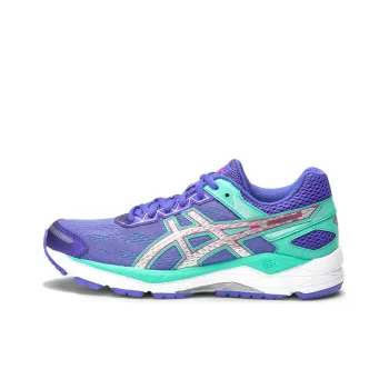 Asics Gel-fortitude 7 Wear-Resistant Low-Top Running Shoes Women's Purple Blue