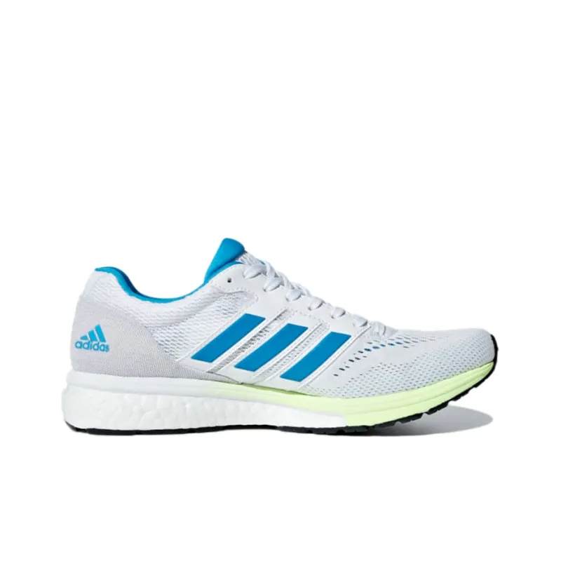 Adidas Adizero Boston 7 'White Shock Cyan' Women's-1