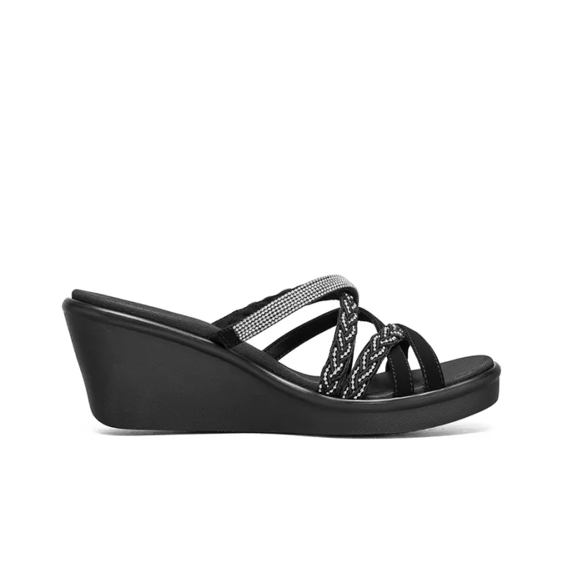 Skechers Skecher Rumble On Dreamy Days Sandal Black Women's-1