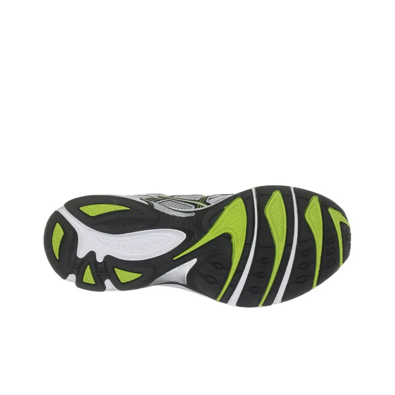 Asics Gel-Oberon 6 Low-Top Running Shoes Men's White Black Yellow-4