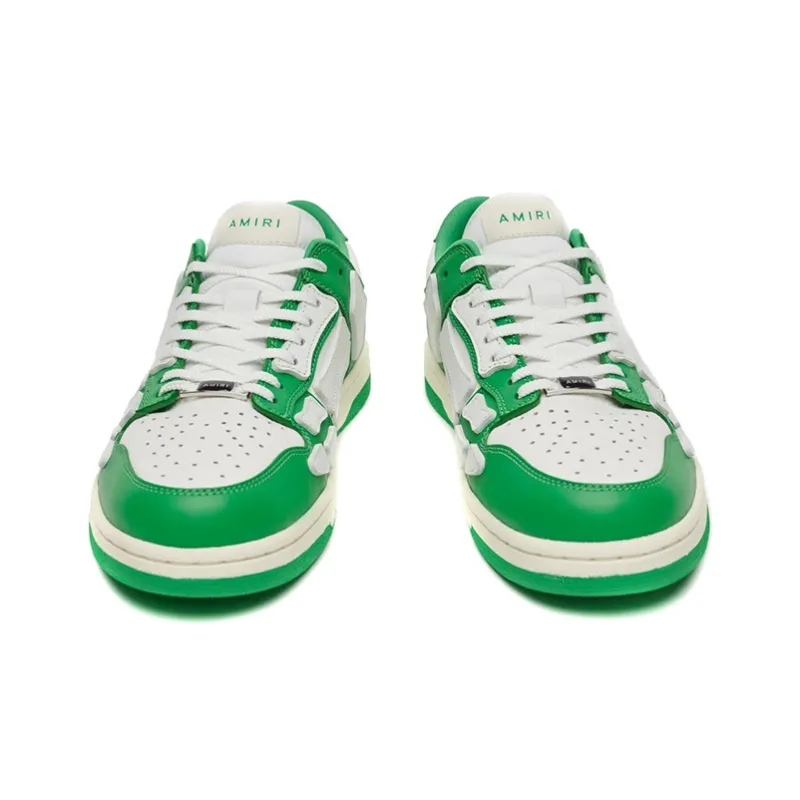 AMIRI Skel Top Low 'Green White'-4