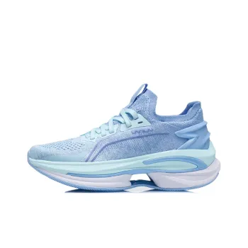 LiNing WuShi 5S 1.0 Breathable Cushioning Anti Slip And Wear Resistant Low Top Running Shoes Women's Aqua Blue