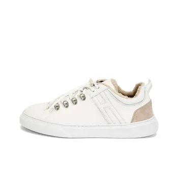 HOGAN CASSETTA 365 Stylish Skateboarding Shoes Men's White