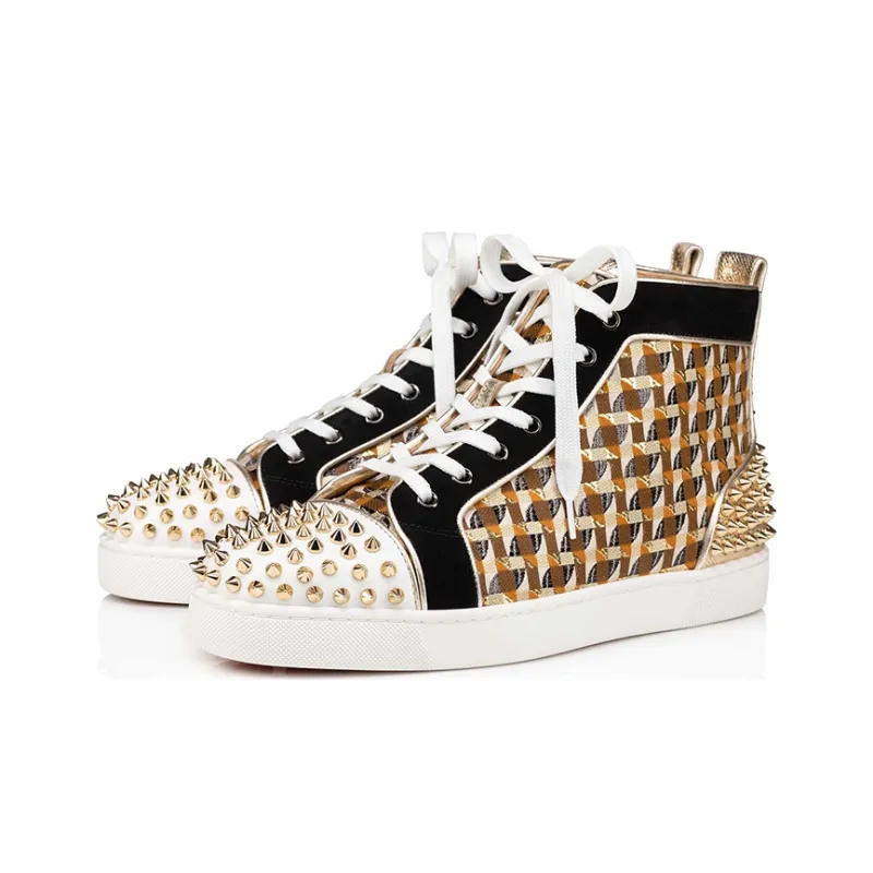 Christian Louboutin Lou Spikes 2 Sneakers-1