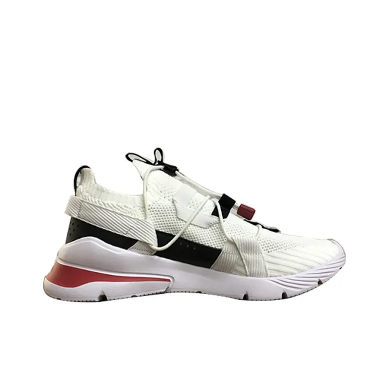 LiNing Breathable Low Top Running Shoes Men's White-1